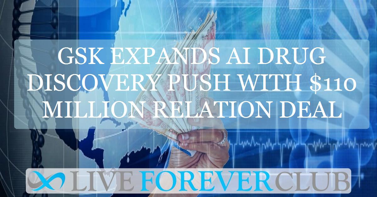 GSK expands AI drug discovery push with $110 million relation deal