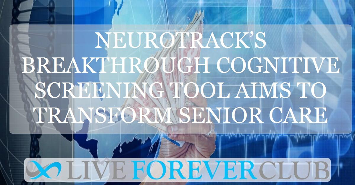 Neurotrack’s breakthrough cognitive screening tool aims to transform senior care