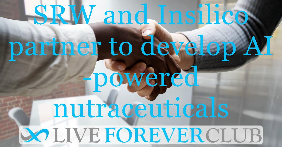 SRW and Insilico partner to develop AI-powered nutraceuticals