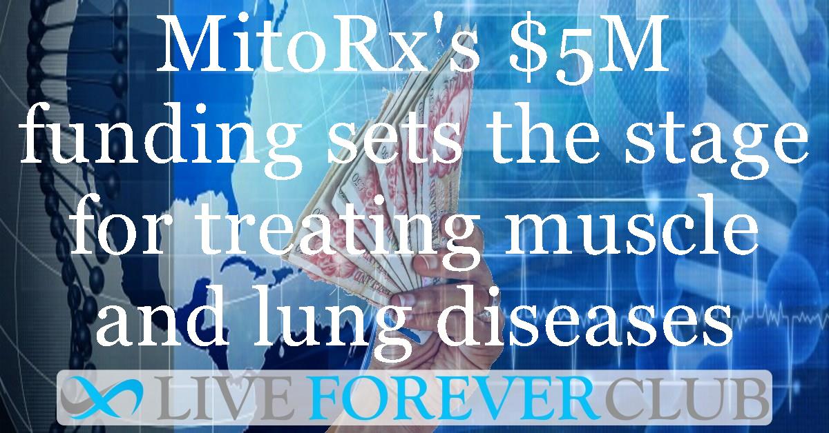 MitoRx's $5M funding sets the stage for treating muscle and lung diseases