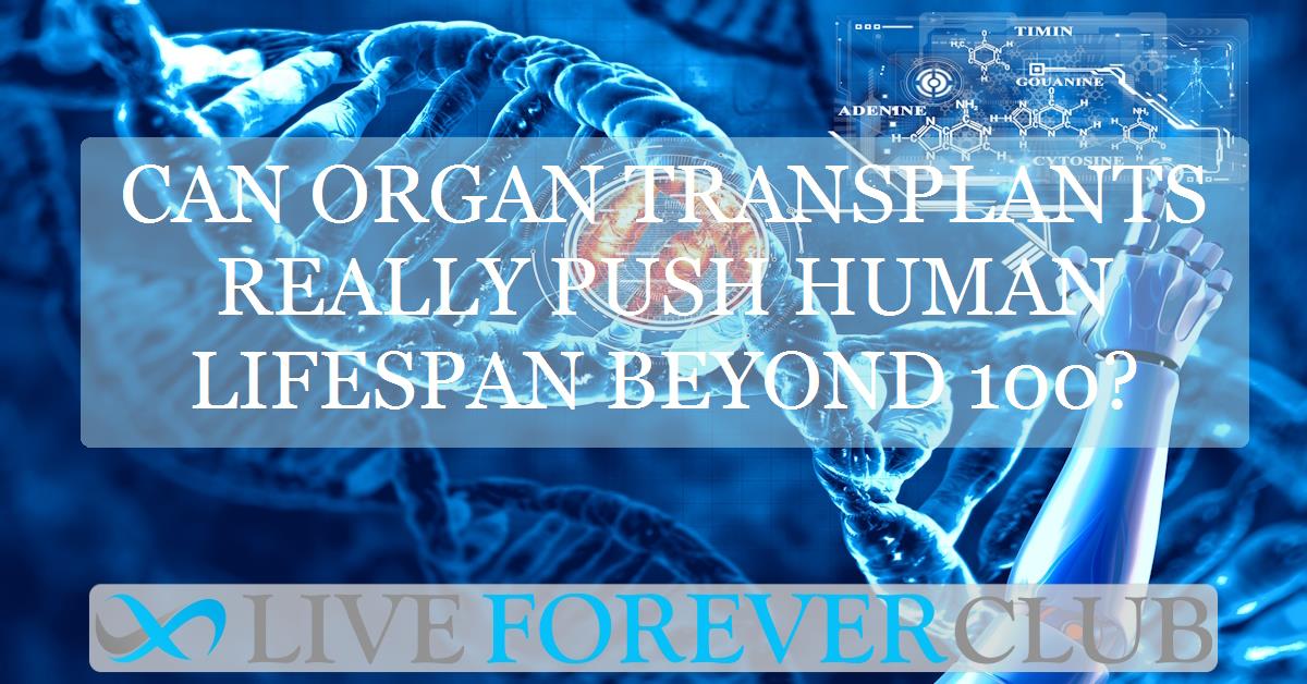 Can organ transplants really push human lifespan beyond 100?