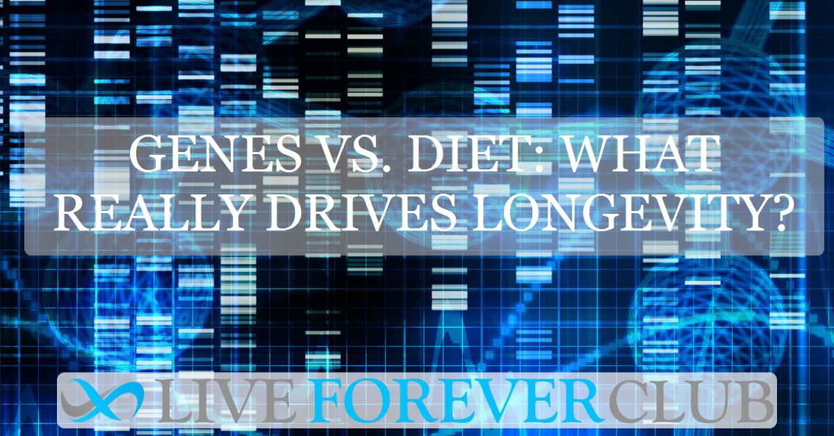 Genes vs. diet: what really drives longevity?