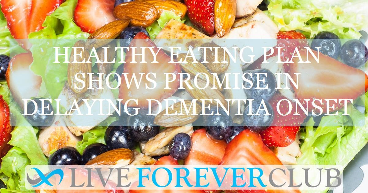 Healthy eating plan shows promise in delaying dementia onset