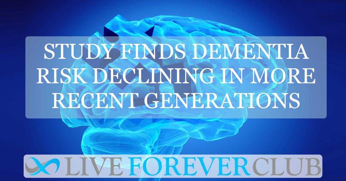 Study finds dementia risk declining in more recent generations