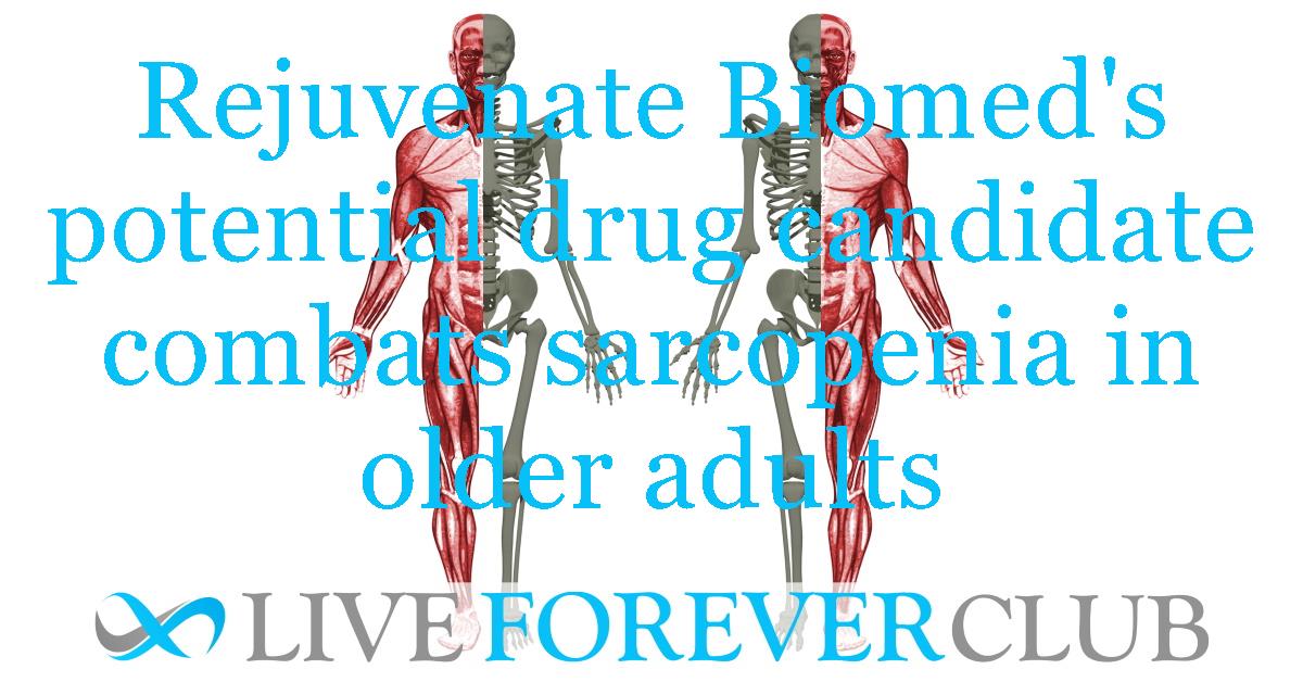 Rejuvenate Biomed's potential drug candidate combats sarcopenia in older adults