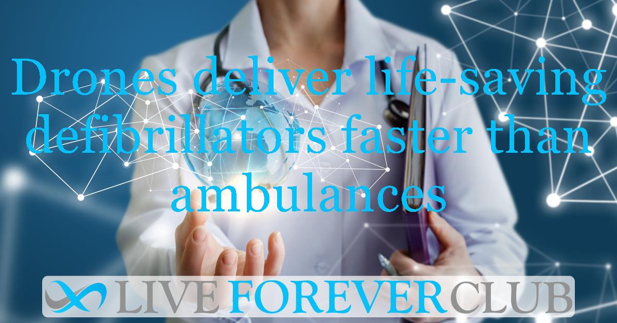 Drones deliver life-saving defibrillators faster than ambulances