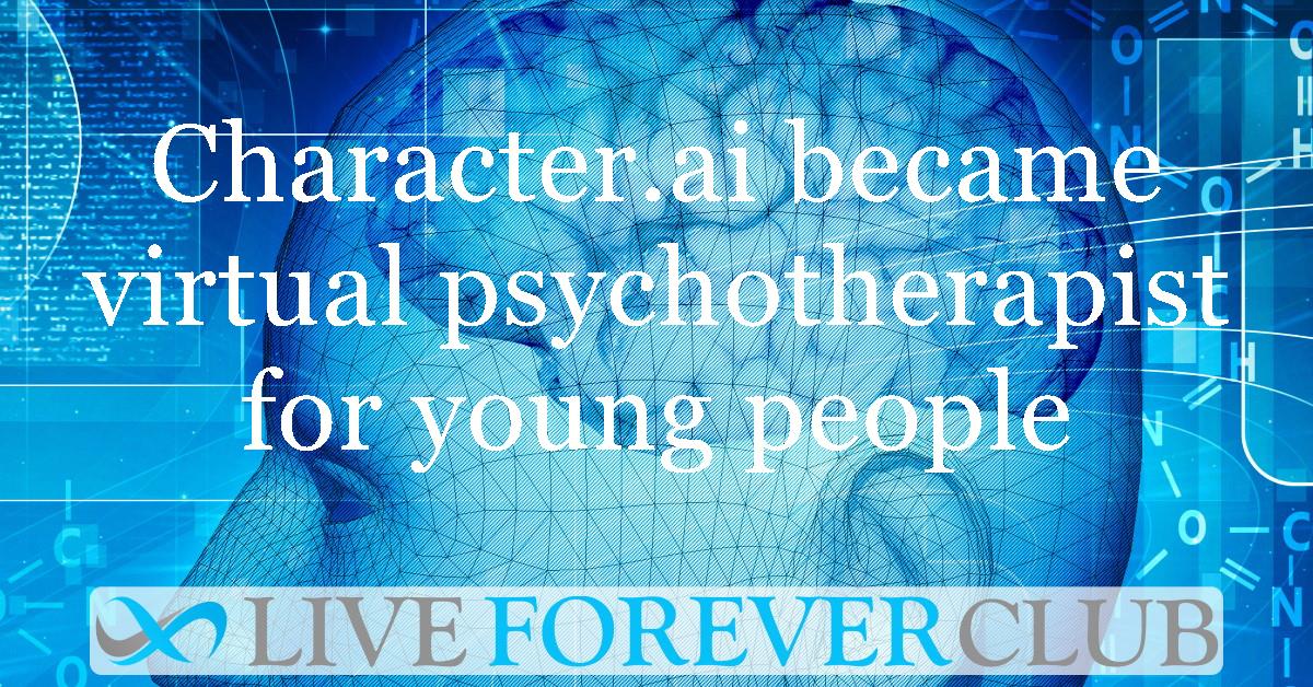 Character.ai became virtual psychotherapist for young people