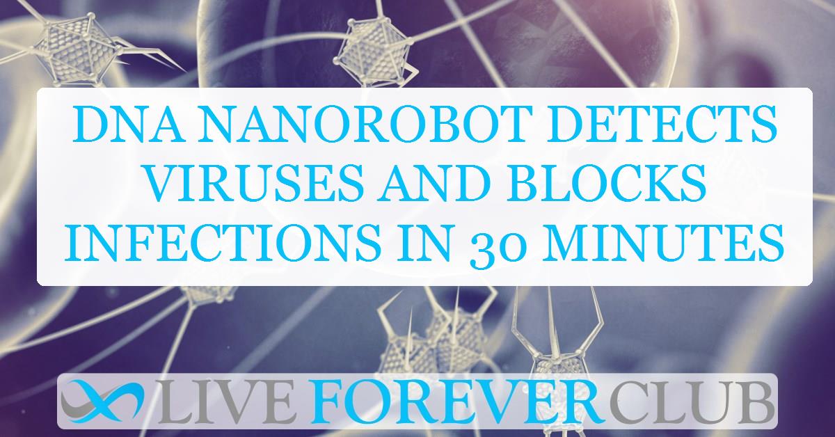 DNA nanorobot detects viruses and blocks infections in 30 minutes