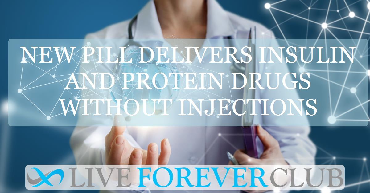 New pill delivers insulin and protein drugs without injections