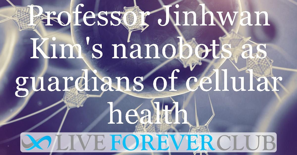 Professor Jinhwan Kim's nanobots as guardians of cellular health