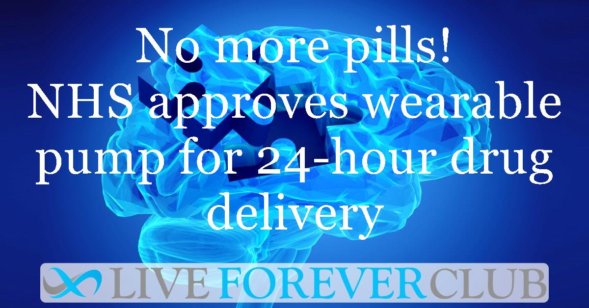No more pills! NHS approves wearable pump for 24-hour drug delivery