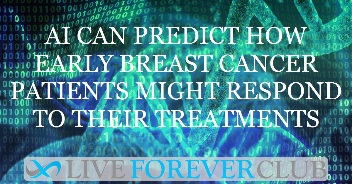 AI can predict how early breast cancer patients might respond to their treatments