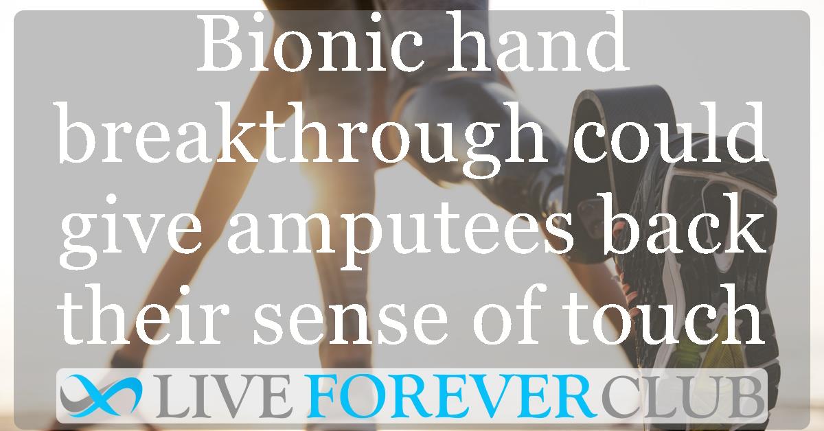 Bionic hand breakthrough could give amputees back their sense of touch