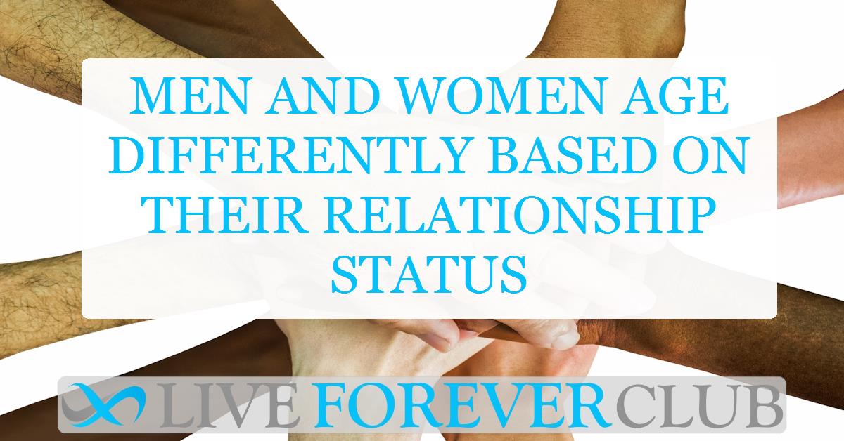 Men and women age differently based on their relationship status