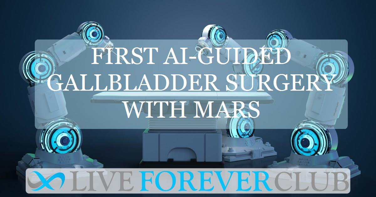 First AI-guided gallbladder surgery with MARS