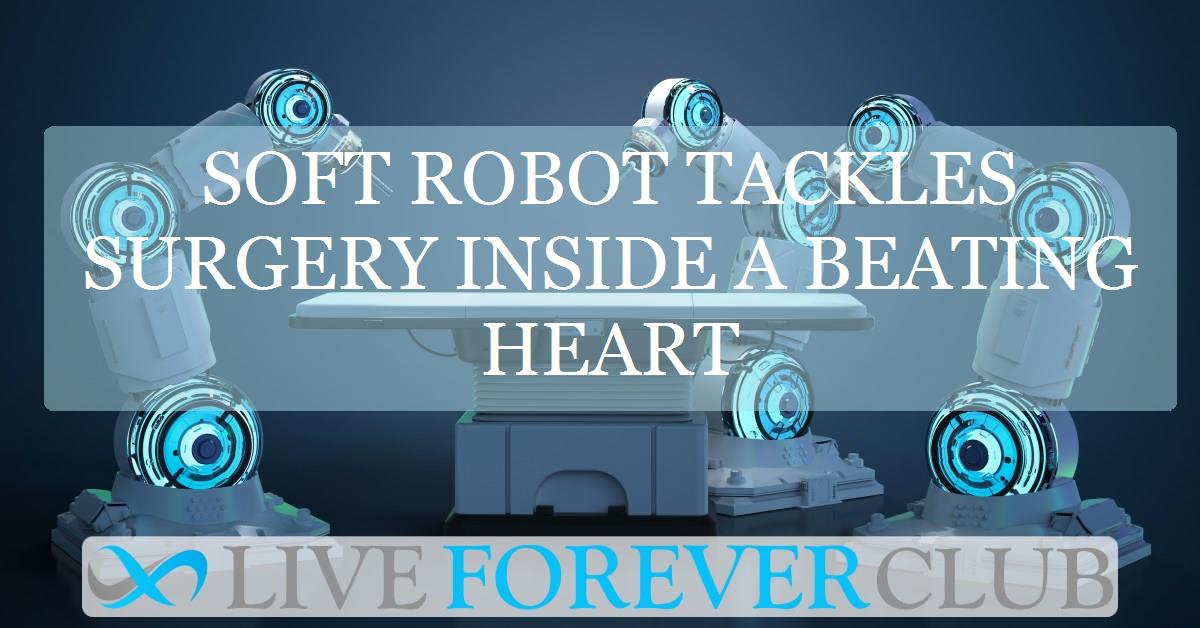 Soft robot tackles surgery inside a beating heart