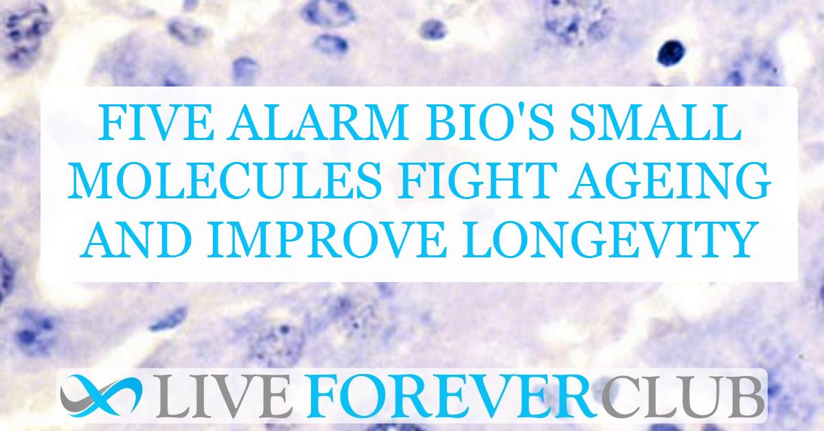 Five Alarm Bio's small molecules fight ageing and improve longevity