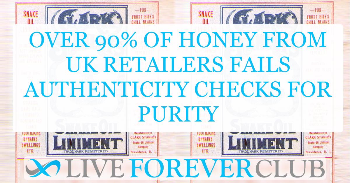 Over 90% of honey from UK retailers fails authenticity checks for purity