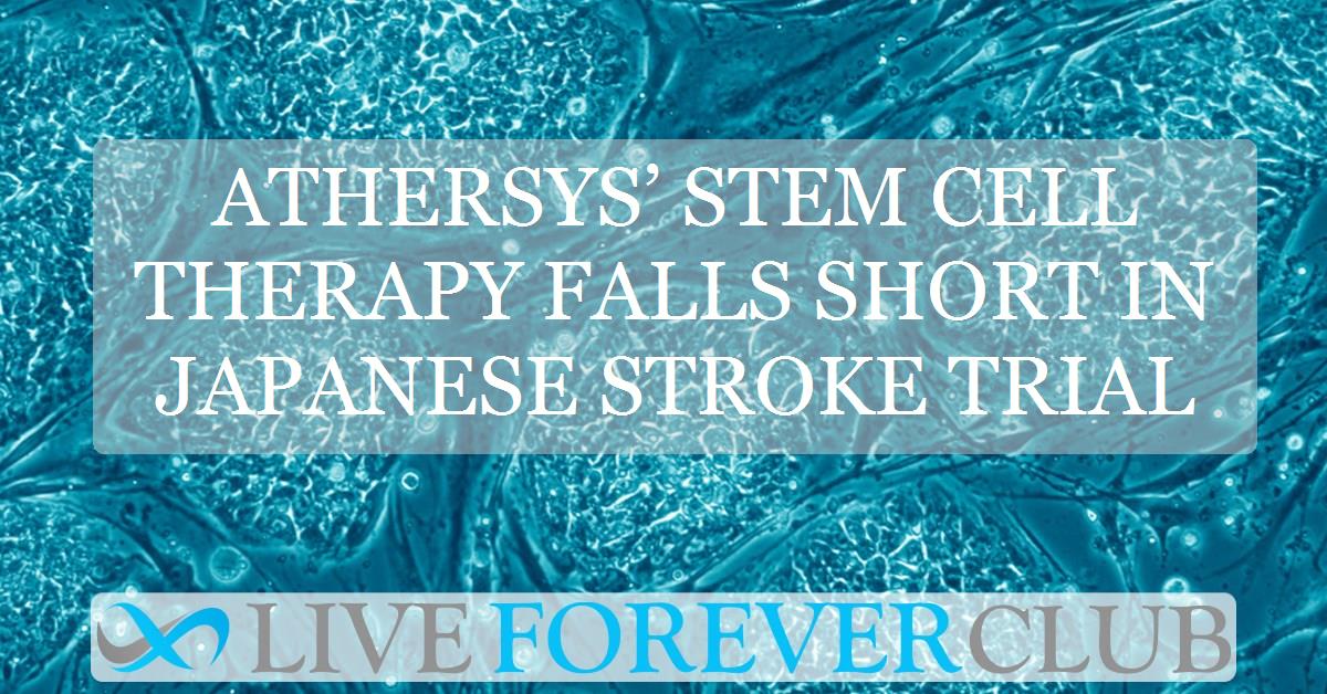 Athersys’ stem cell therapy falls short in Japanese stroke trial