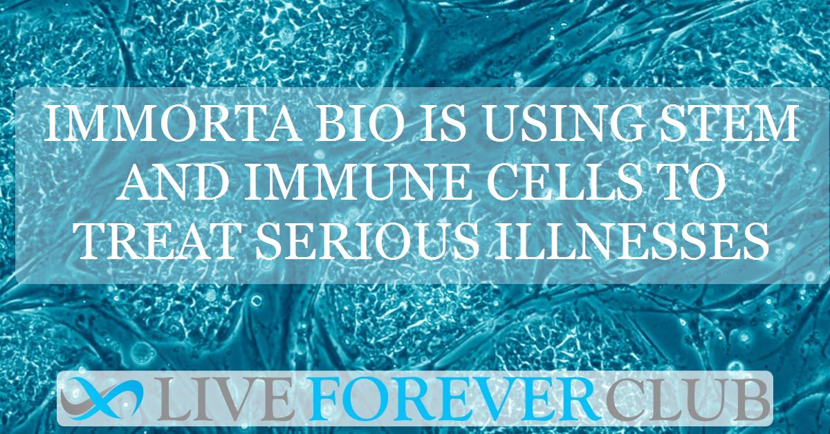 Immorta Bio is using stem and immune cells to treat serious illnesses