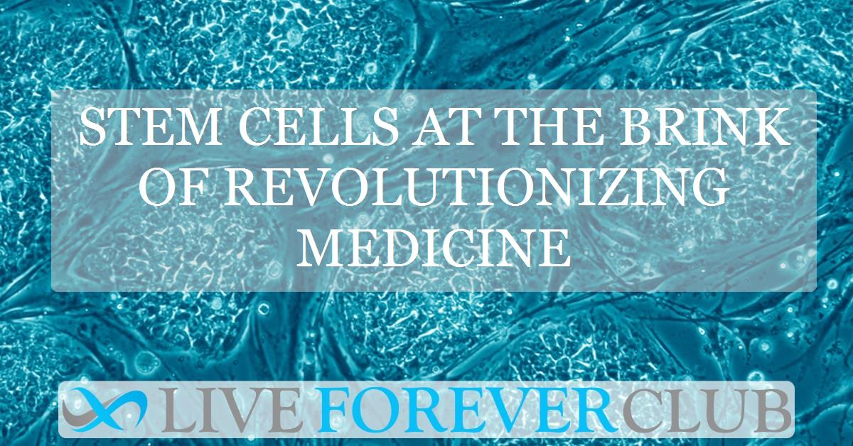 Stem cells at the brink of revolutionizing medicine