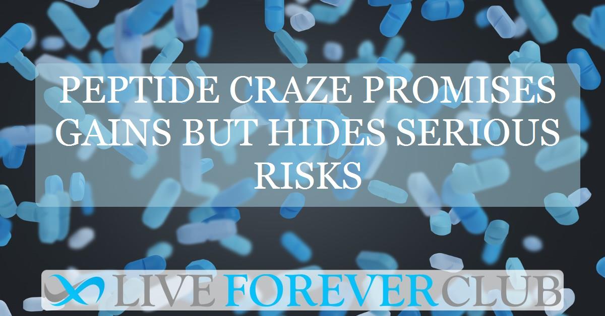 Peptide craze promises gains but hides serious risks