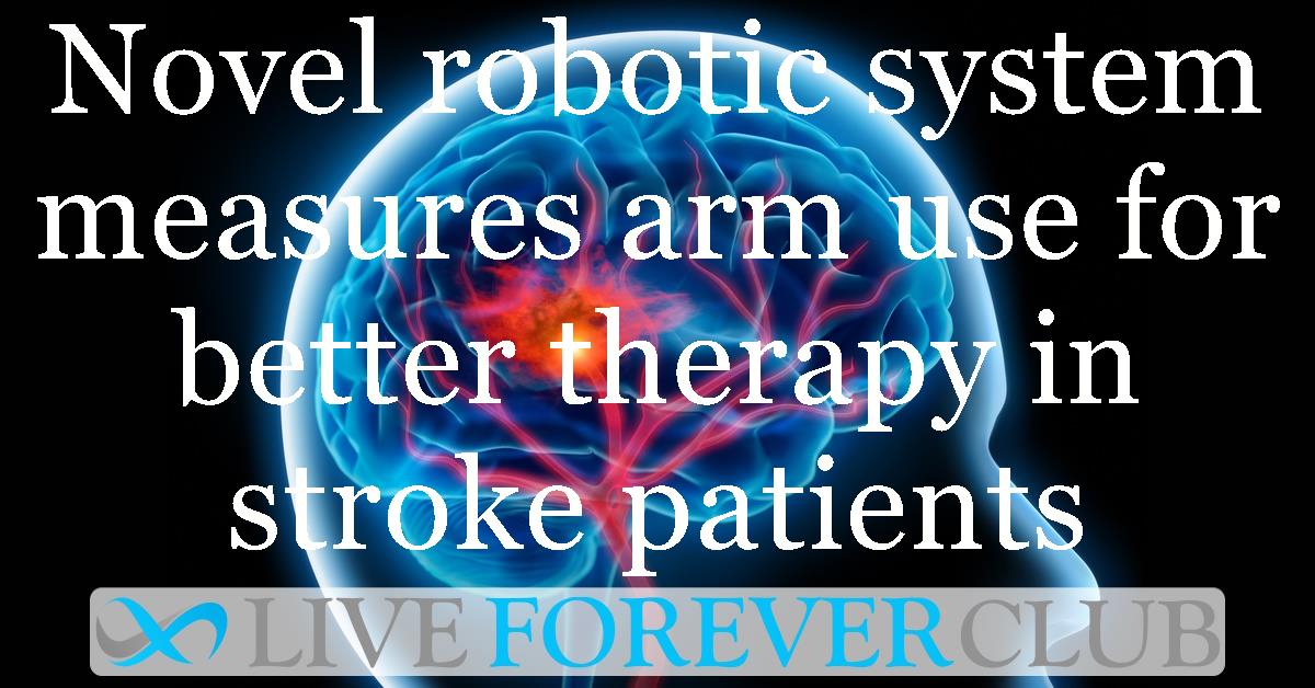 Novel robotic system measures arm use for better therapy in stroke patients