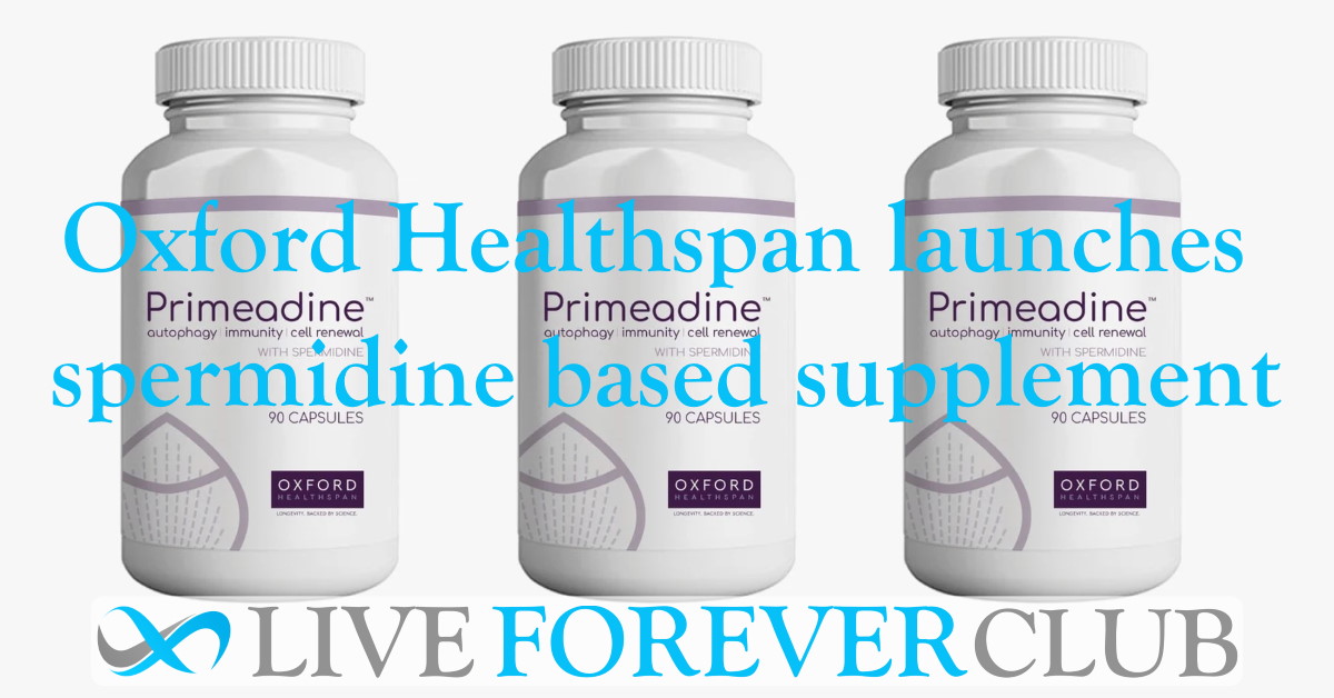 Oxford Healthspan launches Primeadine - spermidine based supplement