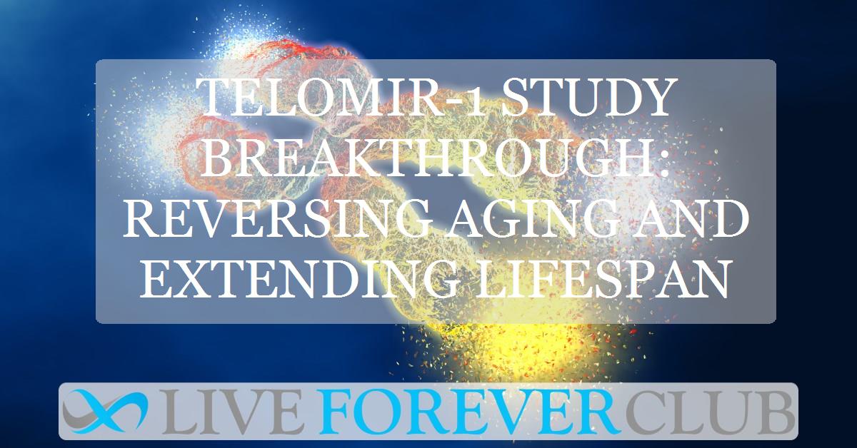 Telomir-1 study breakthrough: reversing ageing and extending lifespan