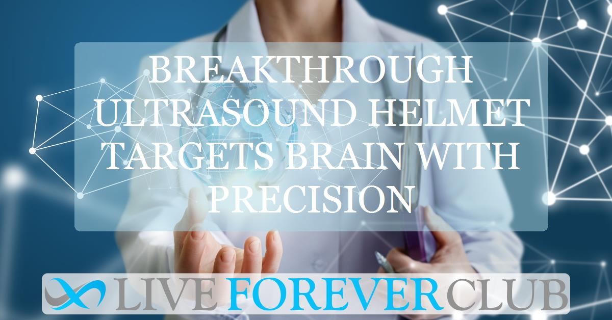 Breakthrough ultrasound helmet targets brain with precision