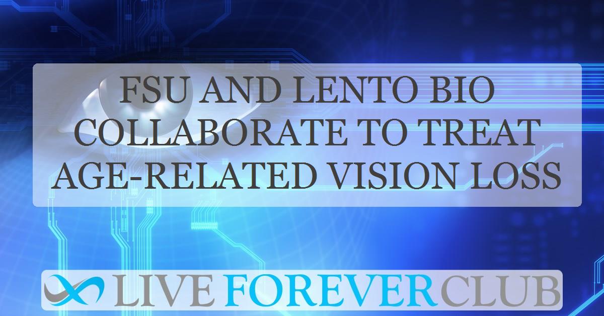 FSU researcher and Lento Bio collaborate to treat age-related vision loss