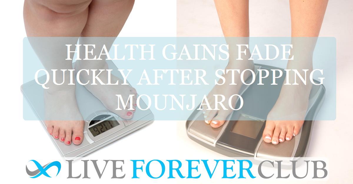 Health gains fade quickly after stopping Mounjaro