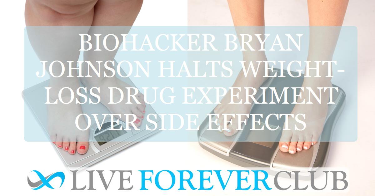 Biohacker Bryan Johnson halts weight-loss drug experiment over side effects