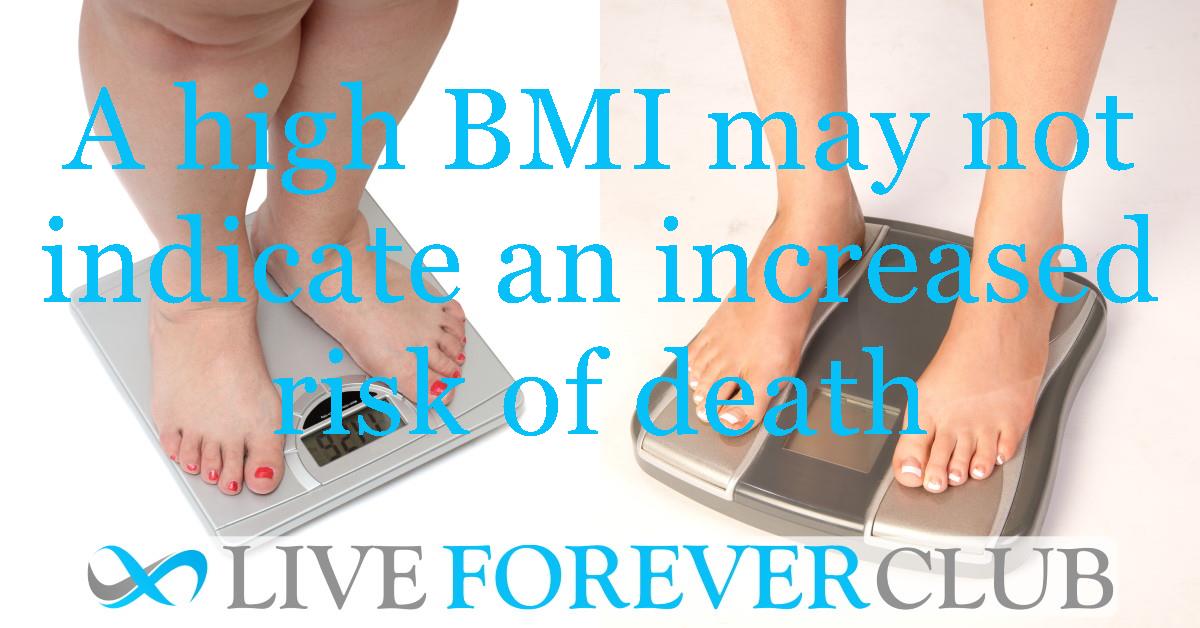 A high BMI may not indicate an increased risk of death, new study finds