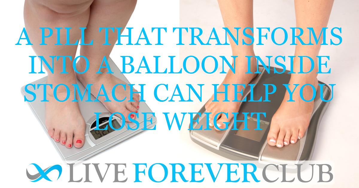 A pill that transforms into a balloon inside stomach can help you lose weight