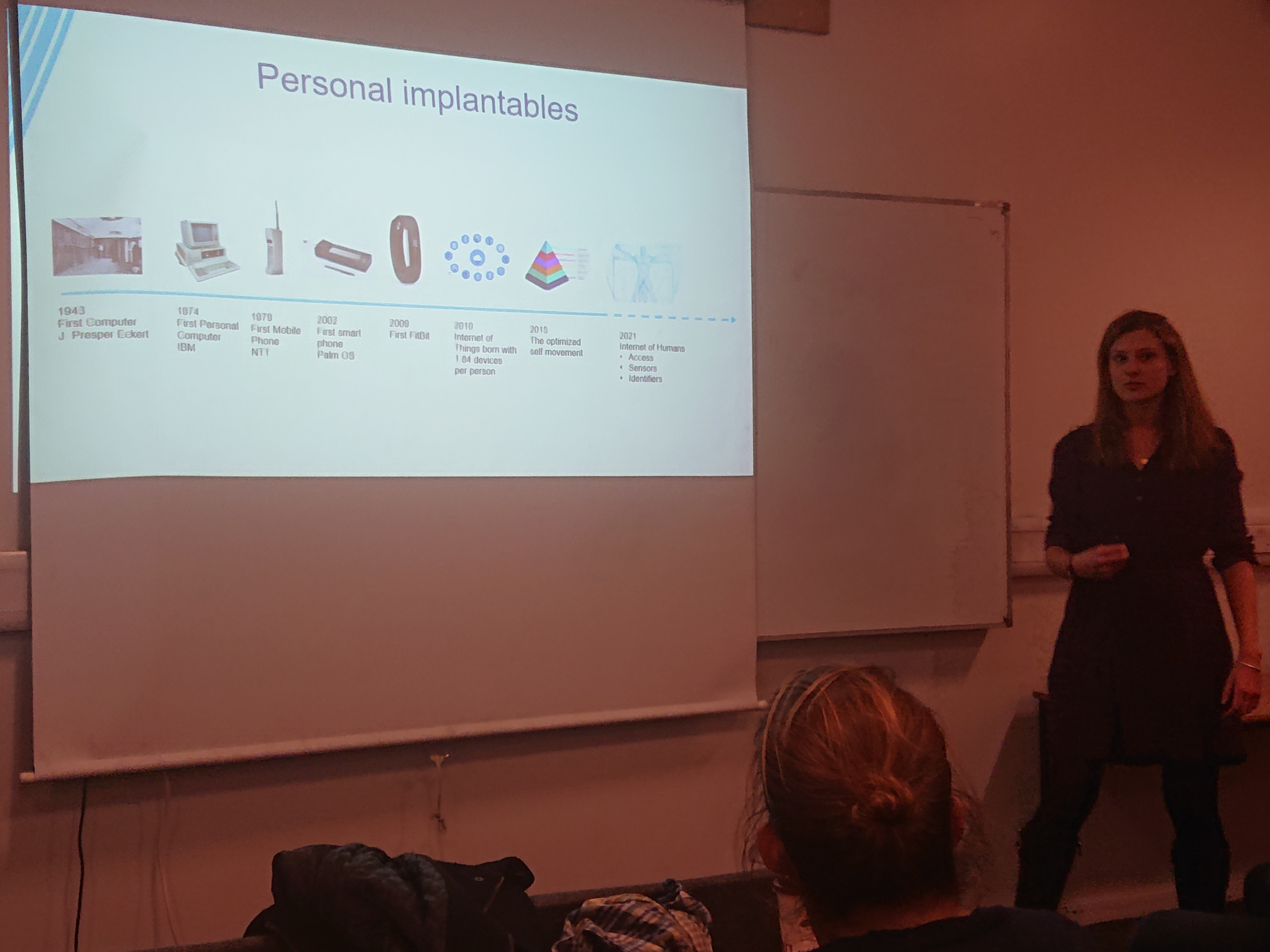Impli Implantables - Anna Luisa Schaffgotsch at London Futurists event