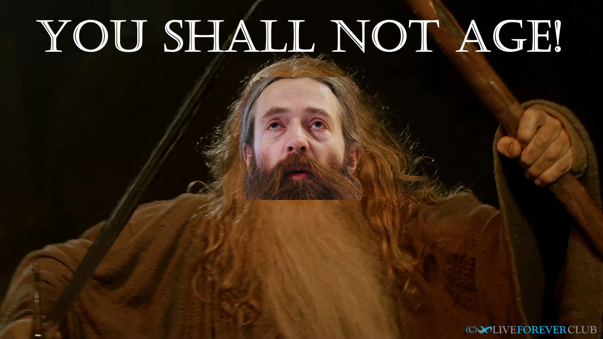 Aubrey de Grey  - You shall not age!
