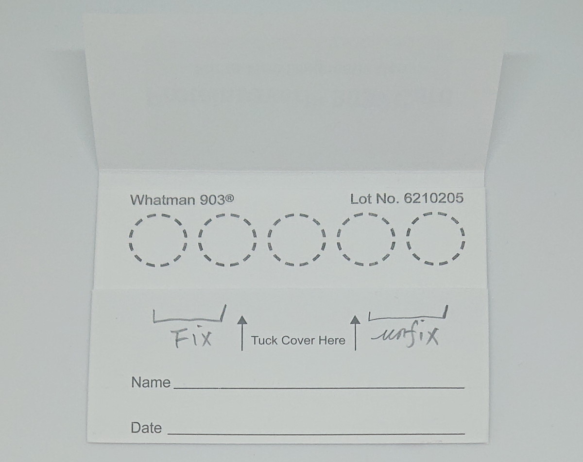 jinfiniti nad test kit unused
